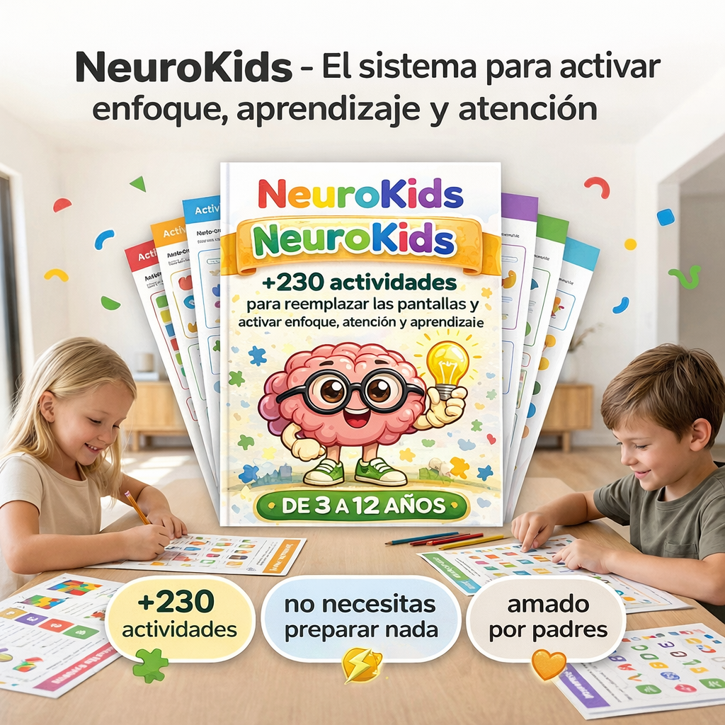 NeuroKids: +230 Actividades De Gimnasia Cerebral
