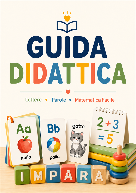 Guida Didattica: lettere, parole, matematica facile
