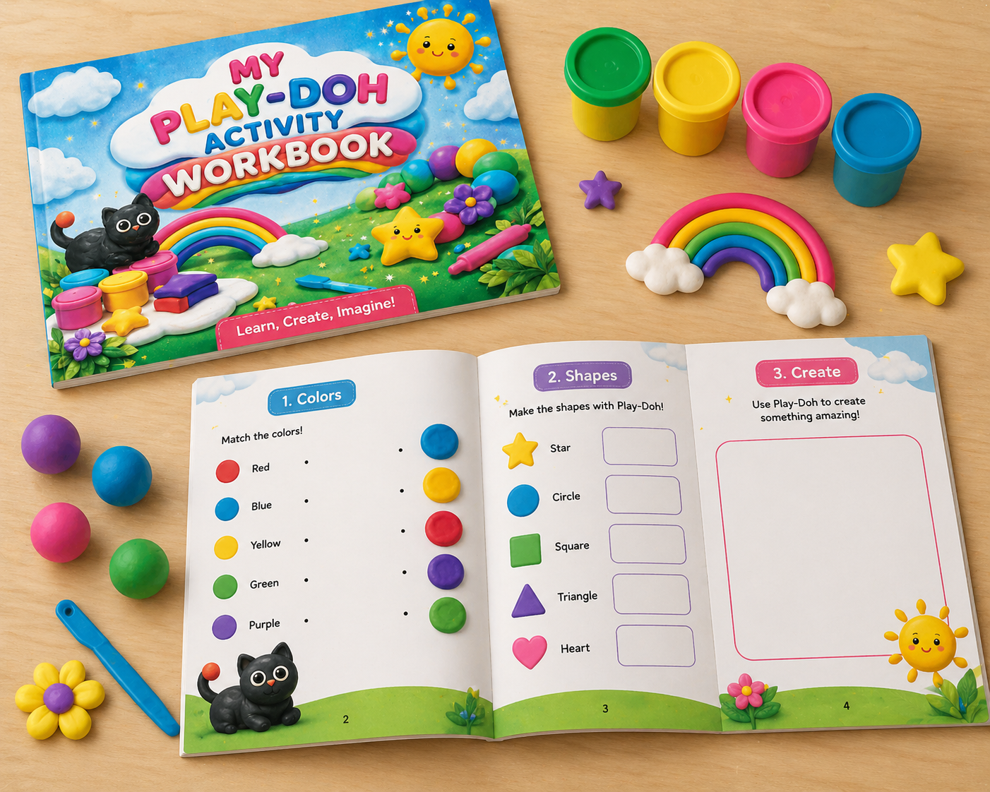 My Play-Doh Activity Book