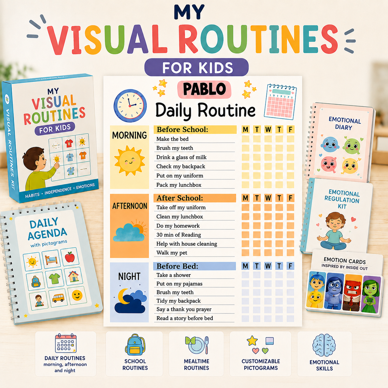 Visual Routine for Kids