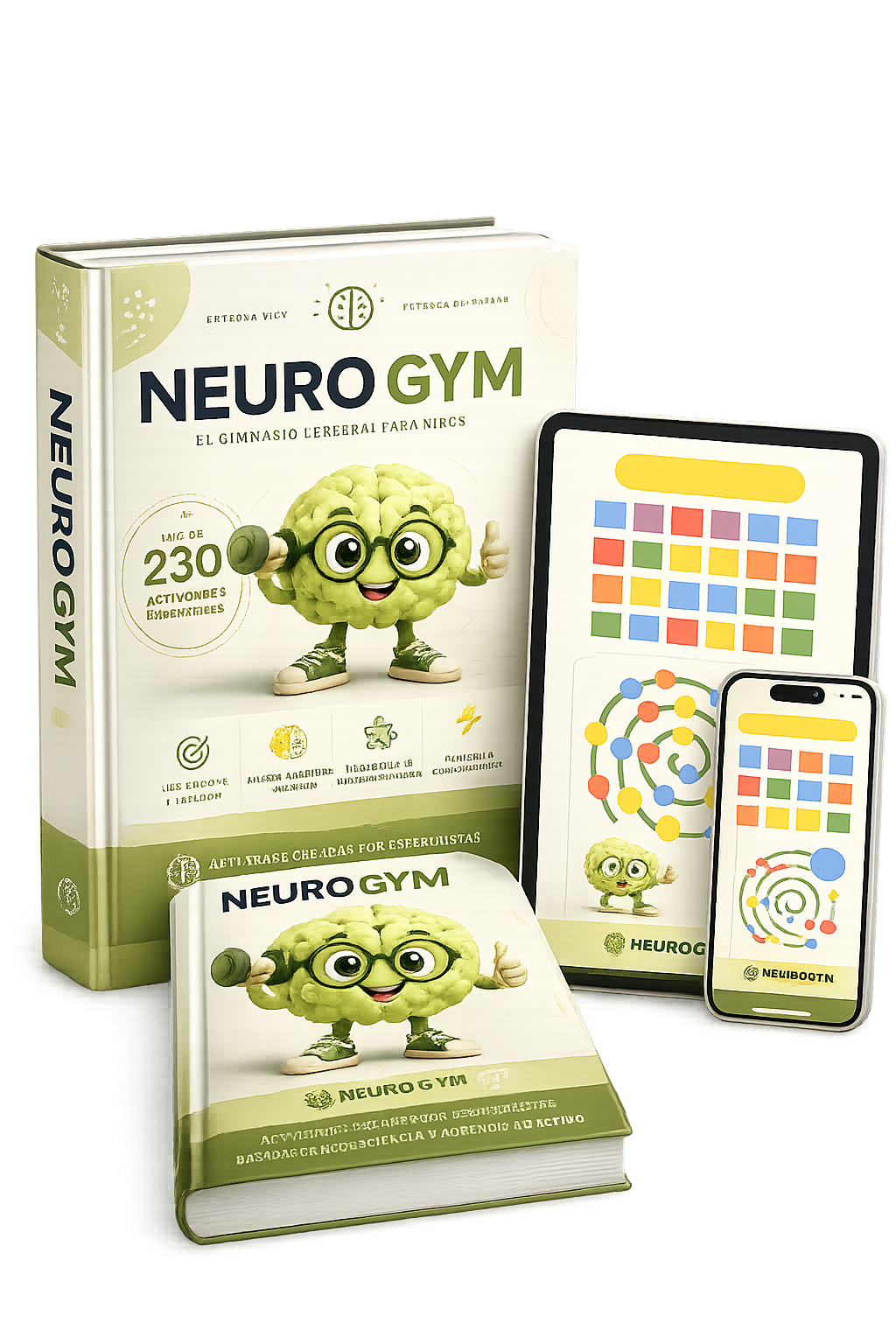 NeuroGym: +230 Actividades De Gimnasia Cerebral